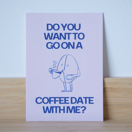 POSTCARD COFFEE DATE