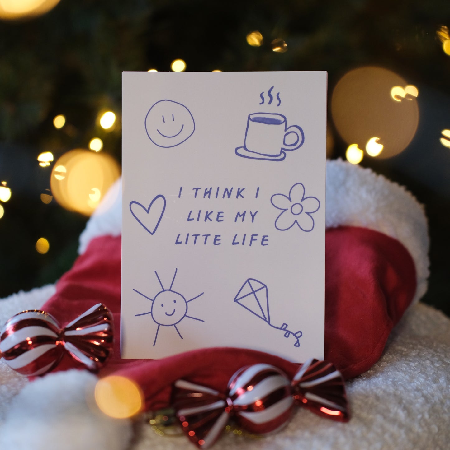 POSTCARD LOVE MY LIFE