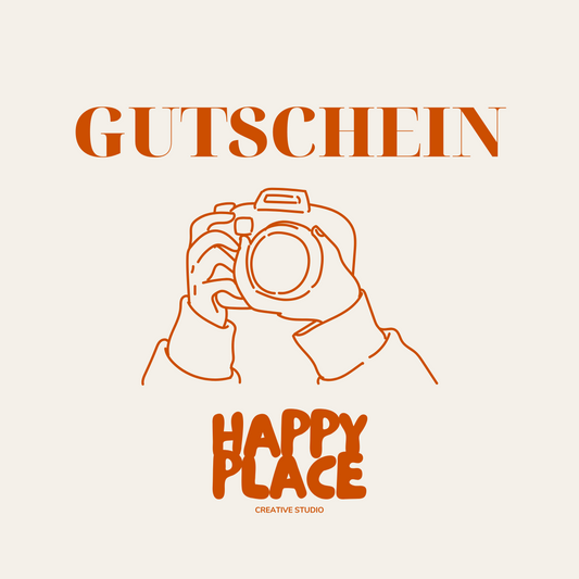 HAPPY PLACE CREATIVE STUDIO FOTOSHOOTING GUTSCHEIN