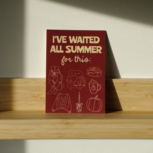 POSTCARD 'SUMMER'